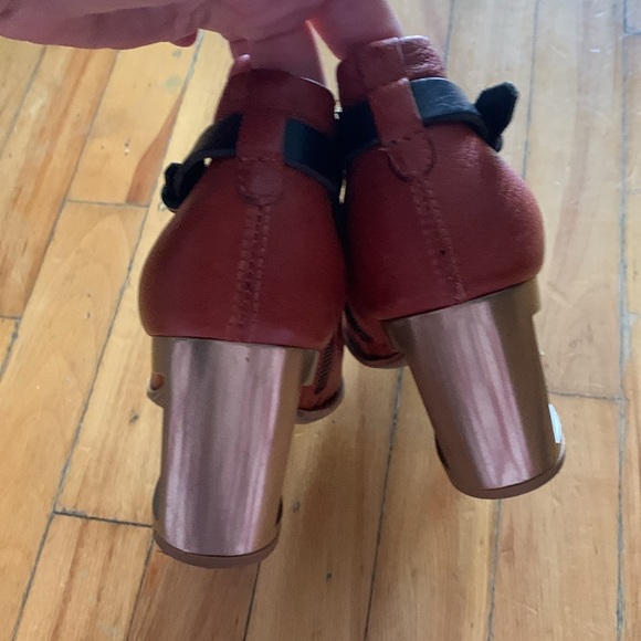 A.S.98 artsy funky heels lace up sandals - Picture 6 of 8